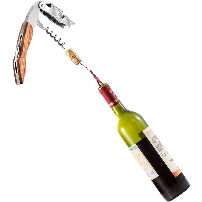 VIYNRAN Professional Waiters Corkscrew Bottle Opener 3-in-1 Key Tool with