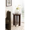 Kate and Laurel Seebeck Modern Wooden Round Side Table, 14