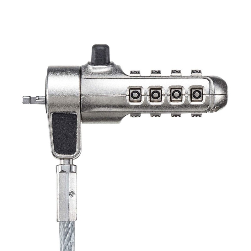 Sanwa Supply SLE-40S Nano Slot Compatible Security Wire Dial Lock