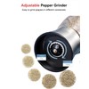 TooWoom Pepper Grinder Salt Grinder, 5 inch Stainless Steel Pepper