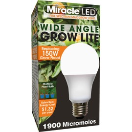 MiracleLED 604594 Grow Light, 1 Pack, Multi-Plant White 150W