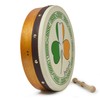 12" Shamrock Tricolour Bodhran