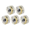 5Pcs Underwater Lure Lamp Compact Lightweight Waterproof LED Fishing Bait