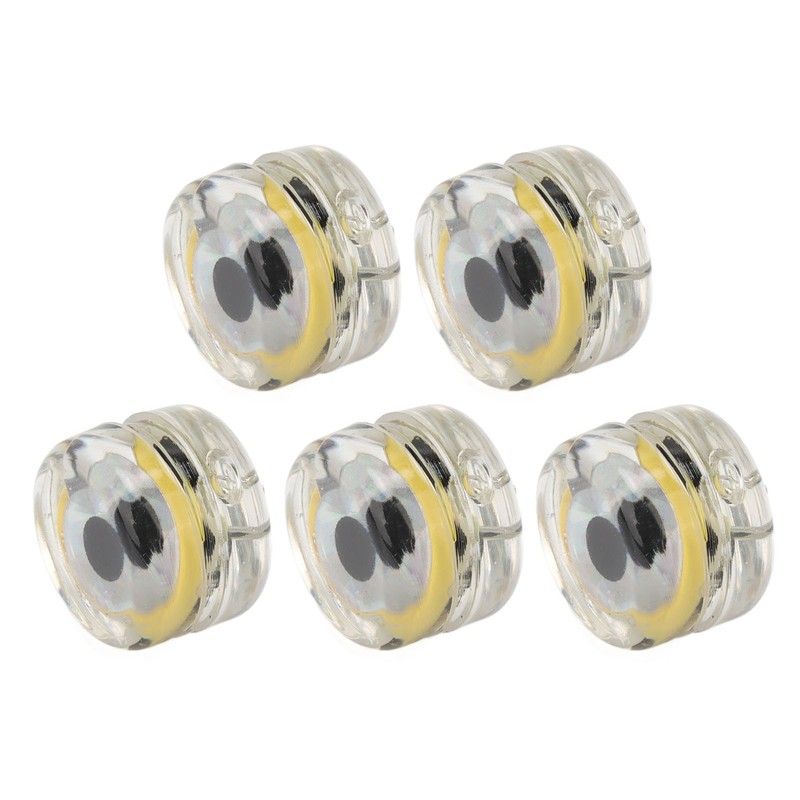 5Pcs Underwater Lure Lamp Compact Lightweight Waterproof LED Fishing Bait
