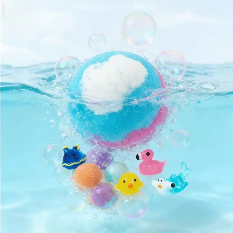 12 Pack Kids Bath Bombs with Surprise Inside Easter Basket
