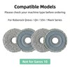 4 Pack Mop Pads for Roborock Q Revo, Qrevo S,