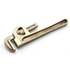 TMAX 8 Inch Non Sparking Pipe Wrenches, Aluminum-Bronze Non Spark