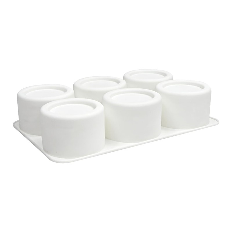 Silicone Mousse Mold – 8-Cavity Dessert Molds for Cheesecake, Chocolate,