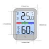 High Precision Digital Thermometer/Hygrometer, For Indoor Use, Large Screen LCD