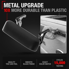 Tailgate Handle Latch | Upgrated Metal - Compatible with 1998-2011 Ford Ranger - Tail Gate Handle Assembly Smooth Black, XL5Z-9943400-AAA, XL5Z-9943400-Metal, 1L5Z9943400AAA, 77872, 90695, FO1915109