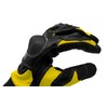 Nerve Sporty Handschuhe, Schwarz/Gelb, 11