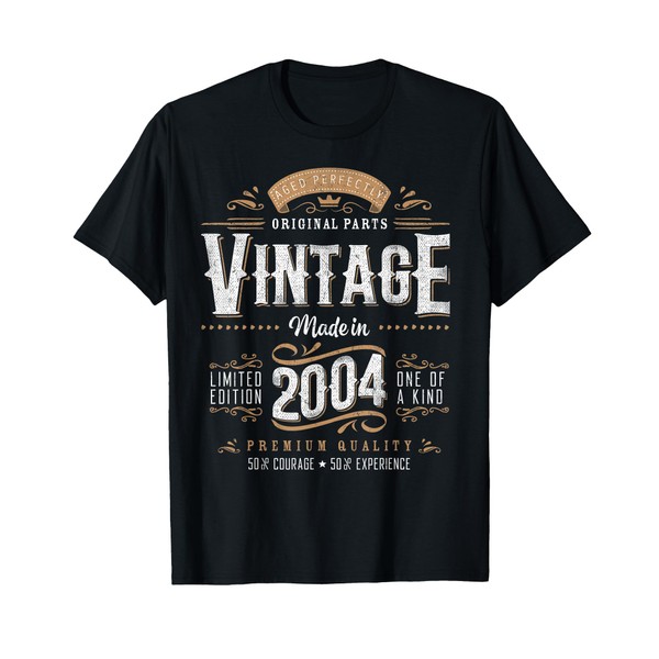 Vintage 2004 21st Birthday Gifts Women Men 21 Year Old