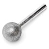 ChilternCasa 20mm Diamond Ball Bit,Round Head Rotary Burr Shank 6mm