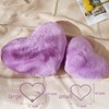YRXRUS Heart Pillow, Purple Heart Pillows, Love Pillow Gifts, 14X17