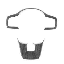 FUEISOF For Kia Sorento IV MQ4 2021-2023 Steering Wheel Cover, Car Steering Wheel Sticker Cover, Interior Accessories (Wood Grain)