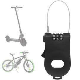 AUTAKI Suitcase, Anti-Theft Wire, Anti-Theft, Dial Lock, 3 Digit Cable Length, 35.4 inches (90 cm), Wire Lock, For Snowboarding, Strollers, Anti-Theft, Wire Lock, Retractable Type, Wire, Keys, Wire