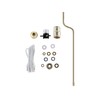 Aspen Creative 21025A, Make-A-Lamp Kit in Brass, 1 Pack