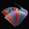 2 Pack Expanding File Folder A6 13 Pockets Portable Rainbow