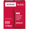 RXBAR Protein Bars Gluten-Free, Strawberry, 5 Count