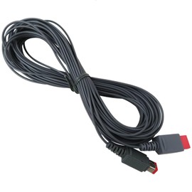 Premium 30 FT Long Upgrade Sensor Bar Extension Cable for Wii & Wii U