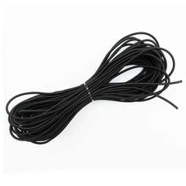 Joneaz Bungee Shock Cord Real Rubber UV Resistant 1/8" Diameter 50' Length, 1 Pack