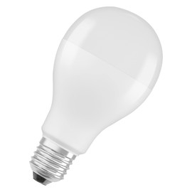 OSRAM LED Star Classic A, Socket: E27, Non-Dimmable, Warm White, Replaces a Standard 150 Watt Bulb, Matt, Pack of 6