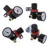 AuInn Mini Pressure Regulator Kit 1/4 PT AR2000 for Compressed