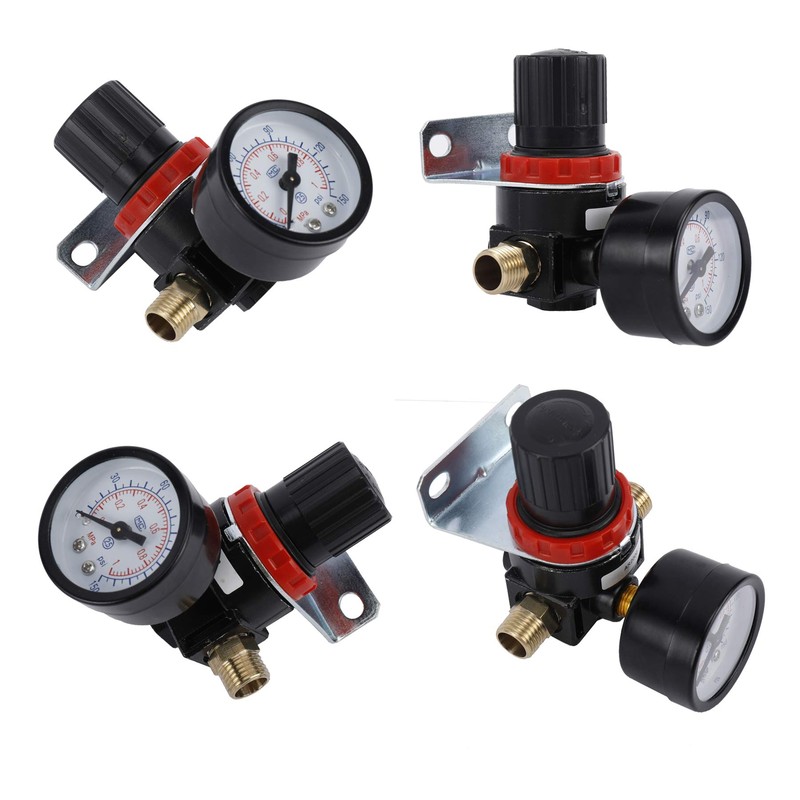 AuInn Mini Pressure Regulator Kit 1/4 PT AR2000 for Compressed