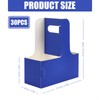2 Cup Disposable Drink Carrier for Delivery with Handle,30 Count