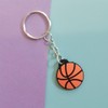 10 pieces basketball keyring, basketball keychain, basketball connection chain key