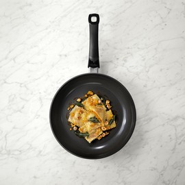 Fissler Ceratal Classic Ceramic 9.5 Inch Non-Stick Frying Pan, Orbit Black, Made without PFAS