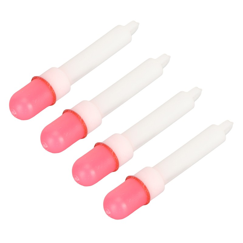 4PCS Fishing Glow Sticks High Visibility Night Fishing Float Tail