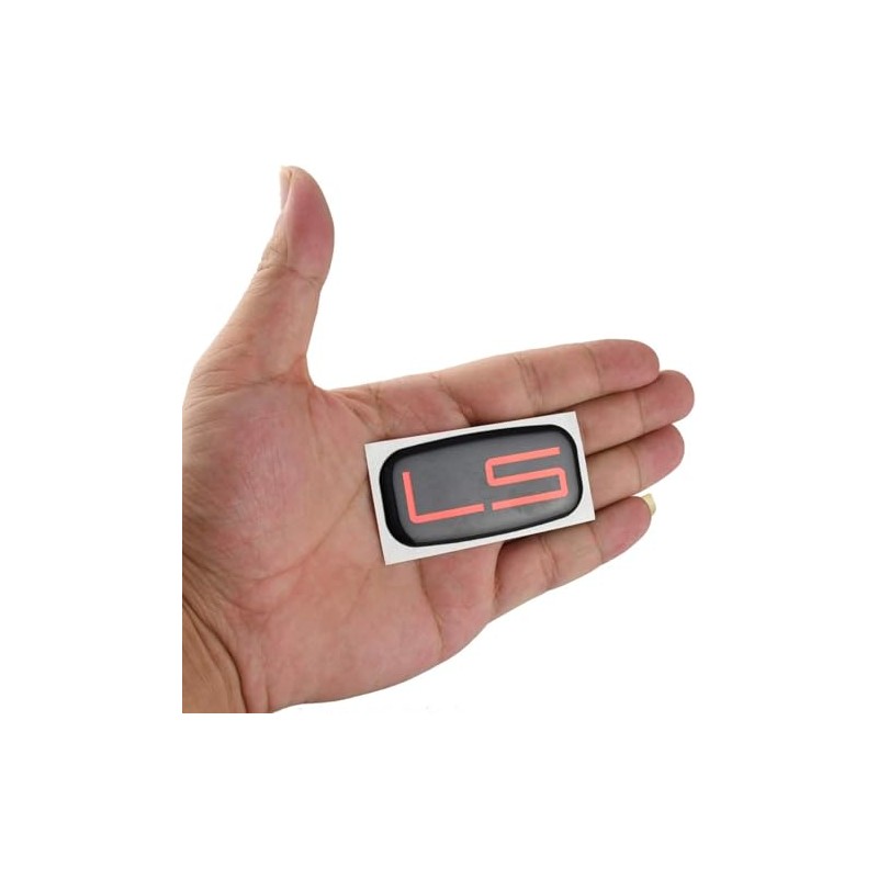 2Pcs LS Cab Emblem Badge 3D Logo Roof Pillar Replacement