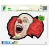 Evil Clown Vinyl Car Bumper Window Sticker 3" x 2"
