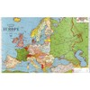 CafePress Map of Europe Oval Car Bumper Sticker