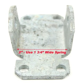 Sturdy Built Magic Tilt Boat Trailer Galvanized 4 Hole Front Spring Hanger