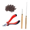 Baluue Hair Extension Plier Micro Rings Girls Hair Accessories Professional