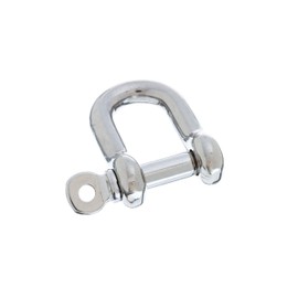 SEACHOICE Stainless Steel D Anchor Shackle 3/8" 44611