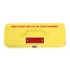 Mercury Tinplate Mini Tool Box Yellow MEBUMTBY [Official Dealer Item]