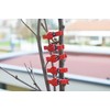 C.X.Y. 48 Wooden Clothes Pegs with Ladybird for Labelling Places,