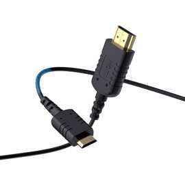 FEELWORLD Ultra Thin 4K Mini HDMI to HDMI Cable 1.5FT, 2.5mm Slim HDMI 2.0 Cable, Support High Speed 4K@60Hz 2160p 1080p 18gbps 3D HDR for Camera, Camcorder, Laptop, Tablet