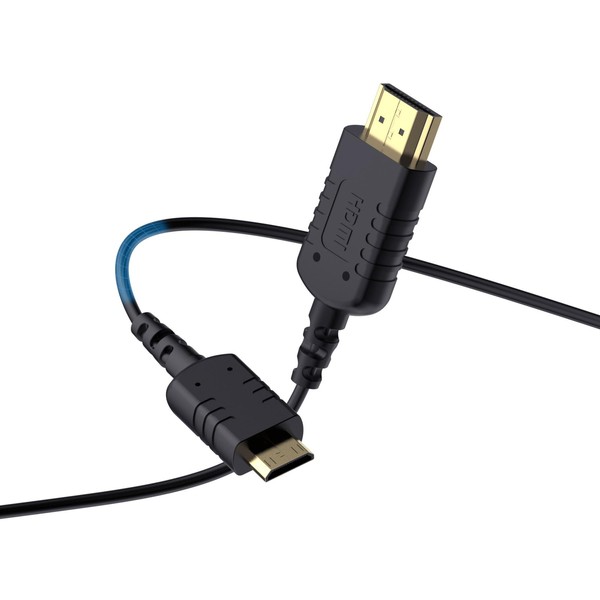 FEELWORLD Ultra Thin 4K Mini HDMI to HDMI Cable 1.5FT,