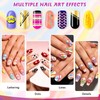 12 Color Nail Art Pens Nail Polish Markers Set for