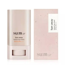 Gita 숨37도 선 어웨이 벨벳 선스틱 18g/끈적임No 요철 모공 커버 선케어 Soo37 Degree Sun Away Velvet Sunscreen Stick 18g/Non-Sticky No Pore Cover Sun Care