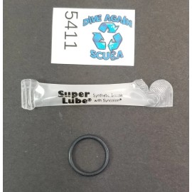 Genesis Escort O-Ring & Grease for Scuba Dive Computer Battery Hatch Door