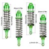 4pcs Oil All Metal Shocks RC Shock Absorber Damper Set