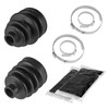 Caltric Front Inner Outer Axle Cv Boot Kit Compatible with