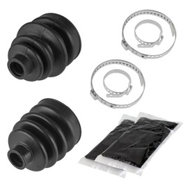 Caltric Front Inner Outer Axle Cv Boot Kit Compatible with Honda Trx350Fe Trx350Fm Rancher 2000-2005