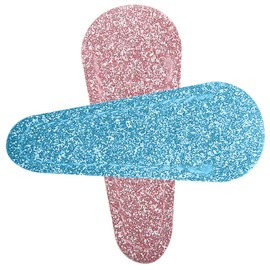 SAFIGLE 2 pcs Nail Scissor Protector Covers Durable PU Leather Cases for Manicure Scissors Glitter Design Convenient and Stylish Storage Protects Against Damage Easy to Carry