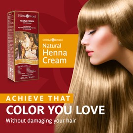 Surya Brasil Henna Cream, Light Blonde, 2.37 Fluid Ounce